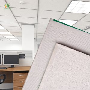 Wholesale Modern 8.5mm PVC False Ceiling Panel 595X595Mm PVC Plasterboard Gypsum for Interior Decorative Ceiling Decoration from china suppliers