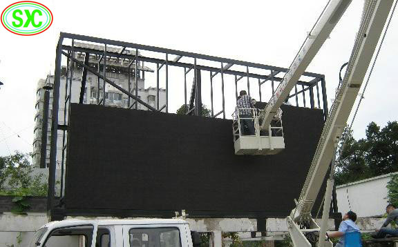 Outdoor IP65 Waterproof RGB LED Display 3 in 1 , Led Advertising Board