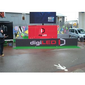 Football Led Stadium Display Low Power Consumption 27777 dot/㎡ Density