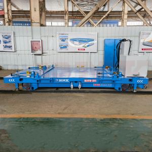 Industrial Explosion Proof Rail Transfer Trolley Aerospace Field Transfer Cart