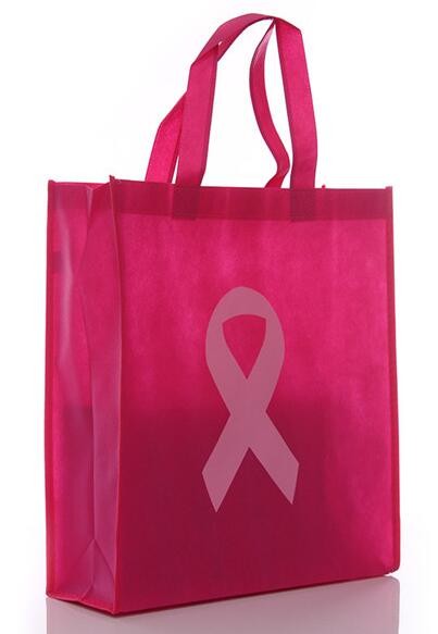 wholesale custom printed logo gift non woven bag/handle shipping bag for clothes