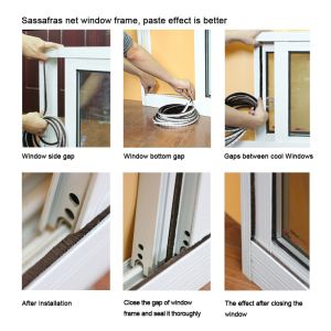 ABM door and window water, wind, dust proof weatherstrip