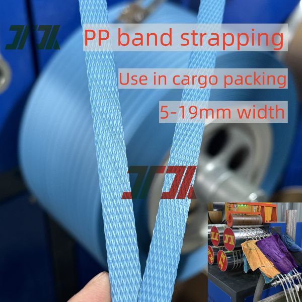 High-Tensile PP Strap For Securing Pallets Maximum Strength 12mm Pp Strapping Band Roll For Safe Shipping