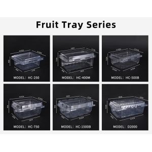 Transparent Plastic Disposable Salad Containers Takeaway Containers With Lids