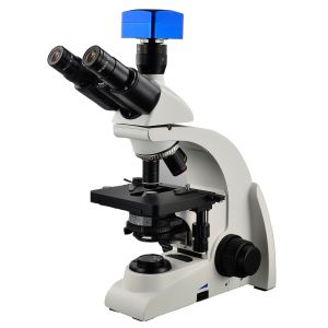 Educational Portable Microscope 1000x WF10X Trinocular Biological Microscope