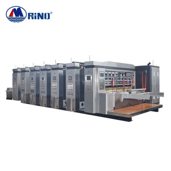 220V/380V Carton Box Flexo Printing Machine , CE Carton Printing Slotting