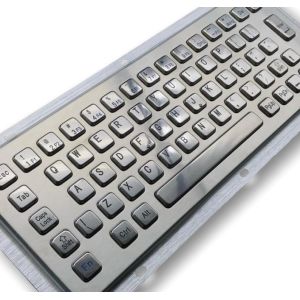 IP65 / IK07 Stainless Steel Keyboard waterproof dustproof Industrial Keyboard