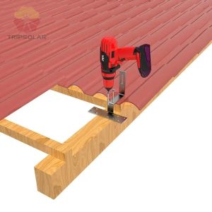 25-30 Years Service Life and 60m/s Wind Load Europe Stock Tile Roof Solar