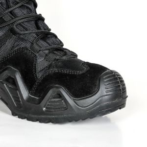 Mesh Lining Material Anti slip Shoes with Lace-up Closure Suede Geniune Leather