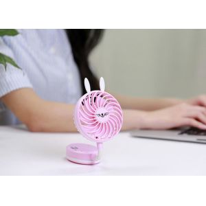 Foldable Rabbit Fan,portable mini handheld fan, usb charge mini table fan