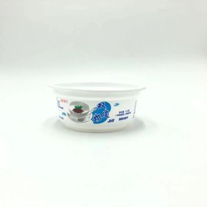 ODM Disposable Plastic Yogurt Cup Food Grade Yogurt Bowl Custom 8oz