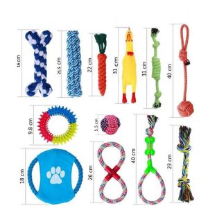 Strong Chew Cotton Rope Molar Teething Toy For Pet