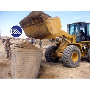Explosion Proof Gabion Mesh Box Floating Perimeter Defensive Barrier Defence