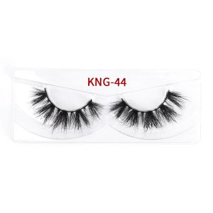 Handcrafted 18mm Natural 3D Mink Lashes With Invisible Clear Band