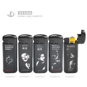 Windproof Jet Flame Electronic Cigarette Lighter Refillable and Durable Design