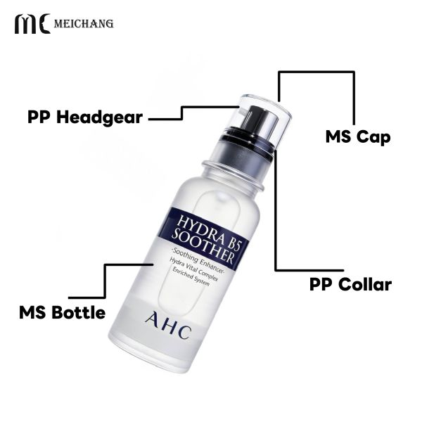 Medical-Grade Customizable Airless Pump Bottle with Freshness-Locking Technology for Serums