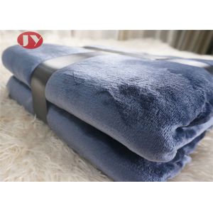 Home Solid Soft Heavy Thick Plush Mink Weighted Blanket Multiple Colors With