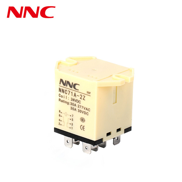 NNC high Power Relay NNC71A(JQX- 30F), electromagnetic relay dc 24V HHC71A