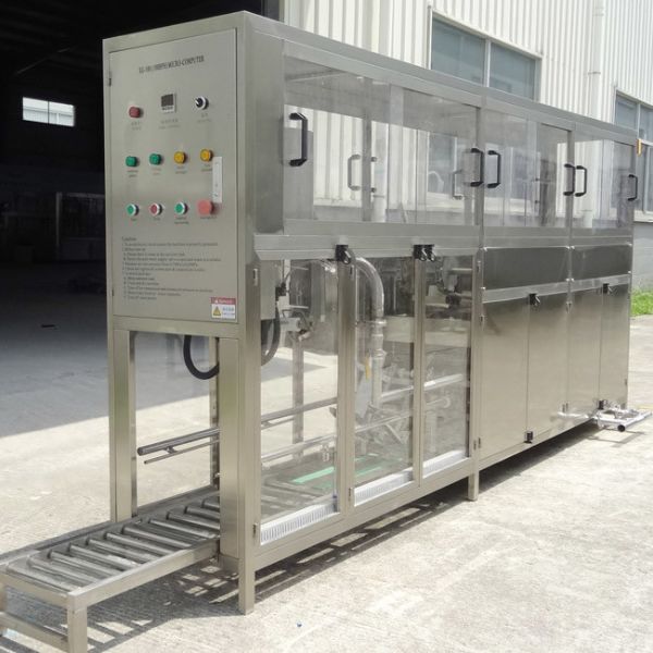 Automatic PLC 20 Liter Water Filling Machine , Mineral Water Bottling Machine