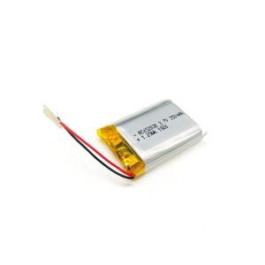 350mAh 3.7 V Lithium Polymer Battery CV Charge KPL652030