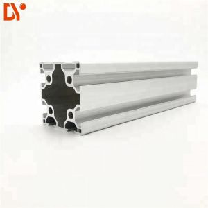 V Slot Structure Aluminium Extruded Sections , Customized Extruded Aluminum