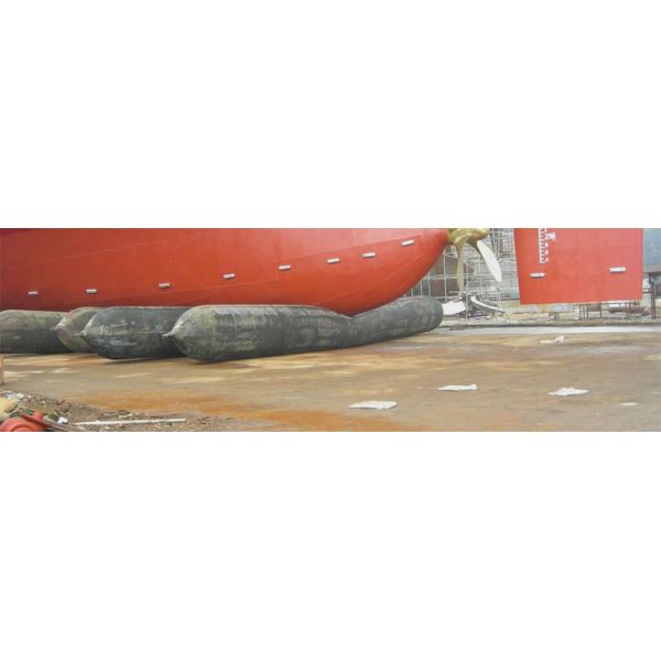 1.8m×15m Inflatable Ship Airbags Steel Cord Reinforcement Automatic Pressure Balancing