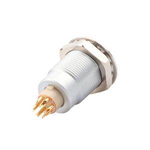 Push Pull Self Locking Z1 Series 6 pin circular connector Female Waterproof