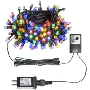 Ultra Bright Jumbo Bulbs 8 Modes 66FT Christmas String Lights