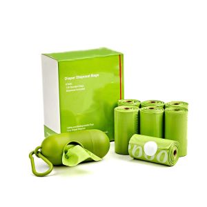 Odor control Compostable Garbage Bags Eco Friendly Biodegradable Dustbin Bags