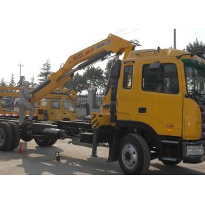 China Mobile Commercial 6.3T Knuckle Boom Truck  Mounted Crane with hydraulic arms  For Safety Transport on sale