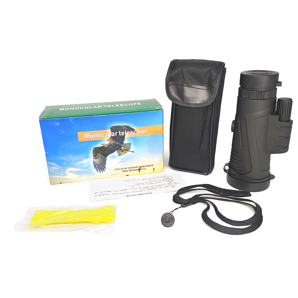 Spherical Lens Telephoto Zoom Monocular 12x50 For Concert Traveling