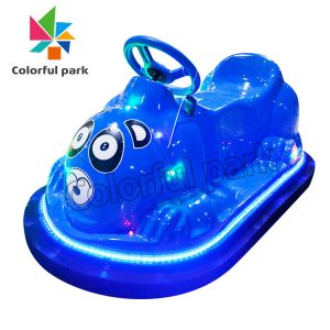 Battery Powered Kid Arcade Machine Electric Ride On Bumper Car acrylic Material