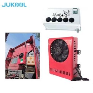 Red DC24V 950W Forklift Air Conditioner