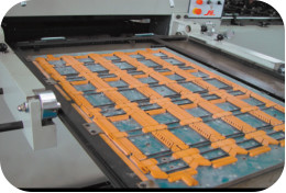 810×610mm Used Die Cutter For Corrugated Board And Cardboard Air Requirement 0.8Mpa