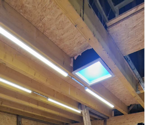 75W Artificial LED Skylight Remote Control for Customized Lighting Solutions