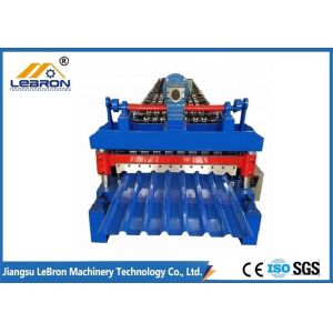 Service long time2018 new type color steel glazed tile roll forming machine PLC