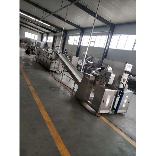 SS 304 Granola Bar Press Machine Puff Snack Food Processing For 200-300kg / Hr Capacity