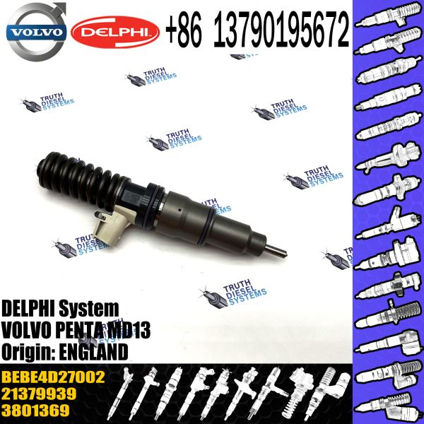 injector common rail injector 3801369 BEBE4D18002 For VOL PENTA MD13 diesel fuel injector BEBE4D27002