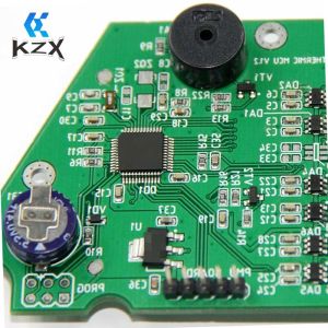 Blue Silkscreen Electronic Assembly Manufacturing With HASL Surface Finish CEM1