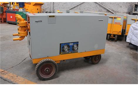 380V/220V Small Hydraulic Double-piston Concrete Pump for Refractory Grouting Machines