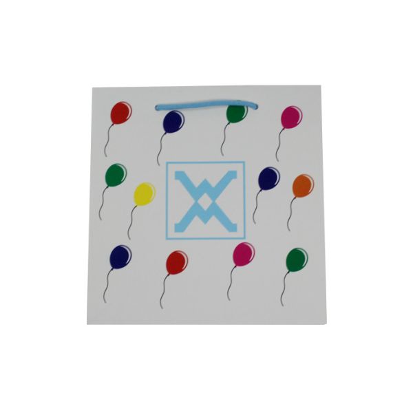 UV coating Gift Bag With Handles , Luxprinters Customized Paper Shopping Bags