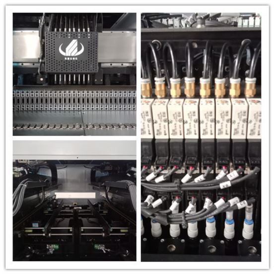 Led Bulb Making SMT Mounting Machine 80000CPH Mounting Speed 1 Year Warranty