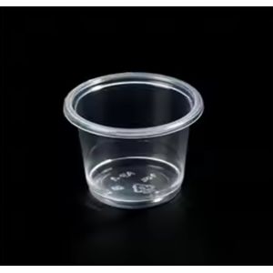 1oz PLA Disposable Sauce Cups Small Plastic Condiment Cups