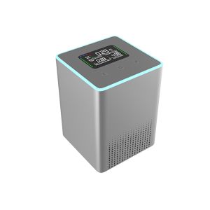 Lightweight Plug In Smart Radon Detector Sensor For Home Detection OEM