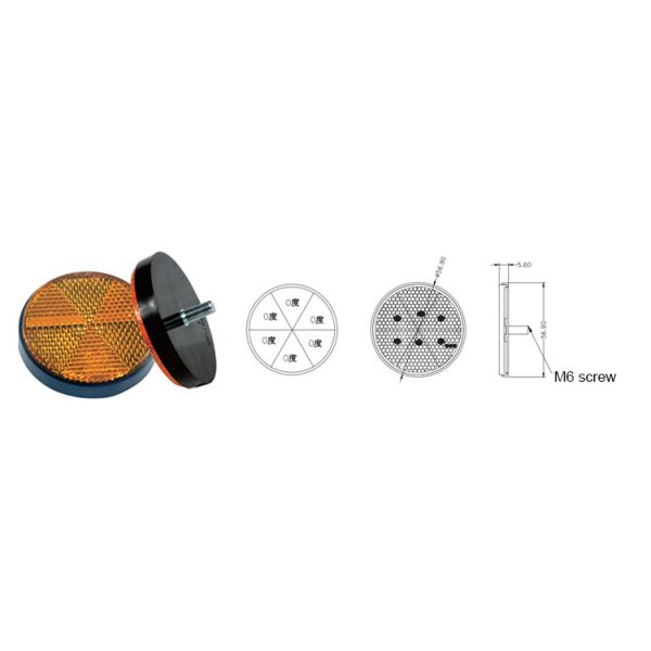 Custom Motorcycle Reflex Reflectors