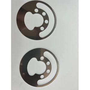 Precision Encoder Disc – Custom Slotted Sensor Plate with Fine Tooth Edge