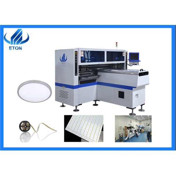 Quality 0.02mm Precision Chip Mounter Machine , High Speed Smd Led Mounting Machine for sale