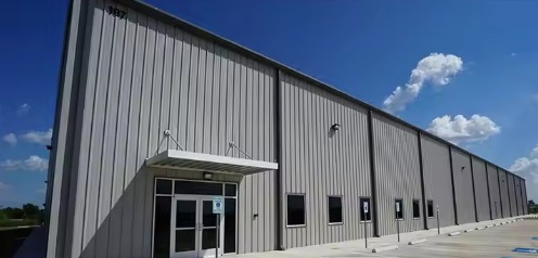 Customized Multi Span Steel Buildings Factory Exhibition Hall Logistics Center