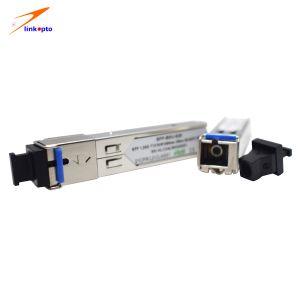 Simplex SC ROHS 3km 1.25G BIDI SFP Modules With DDM