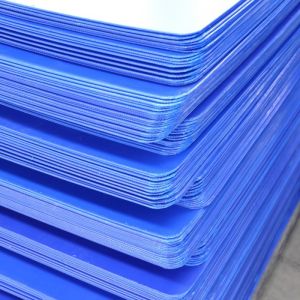 Polypropylene 3mm Corrugated Layer Pad Plastic Separator Sheets Rounded Corner